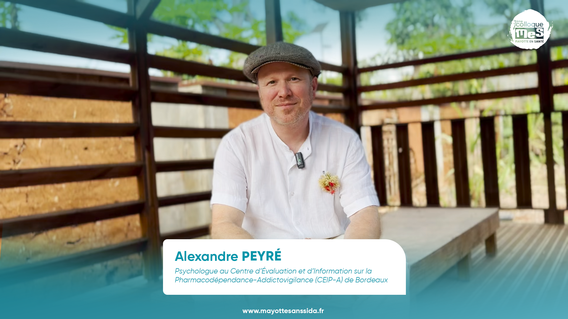Alexandre PEYRÉ, Psychologue au (CEIP-A) de Bordeaux
