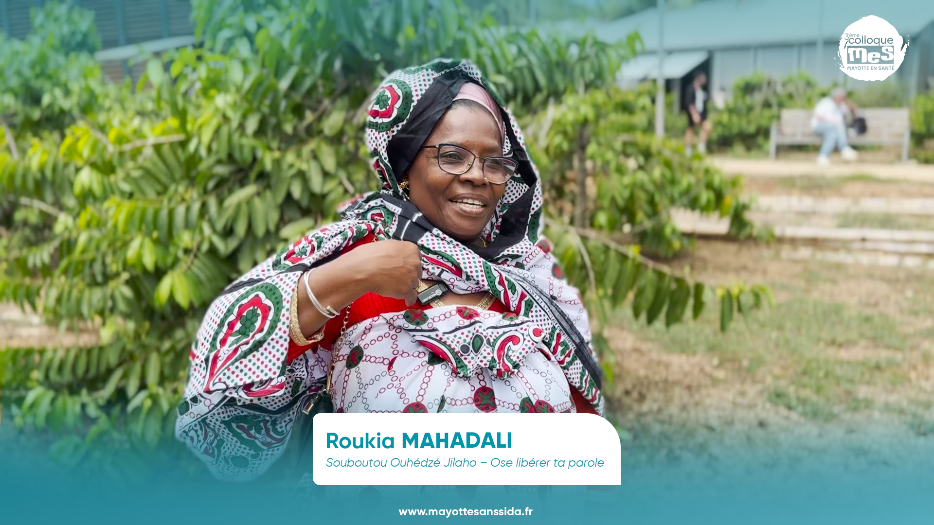 Roukia Mahadali, Souboutou Ouhédzé Jilaho - Ose libérer ta parole / 3ᵉ Colloque MES - Shimaore